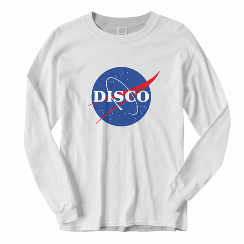 This classic fit Nasa Logo Disco Long Sleeve Shirt is casually elegant and very comfortable. With fine quality print to make one stand out, it's a perfect fit for every occasion.