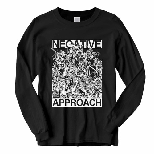 This classic fit Negative Approach Detail Illustration Long Sleeve Shirt is casually elegant and very comfortable. With fine quality print to make one stand out, it's a perfect fit for every occasion.