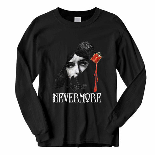 This classic fit Nevermore Edgar Allan Bird Long Sleeve Shirt is casually elegant and very comfortable. With fine quality print to make one stand out, it's a perfect fit for every occasion.