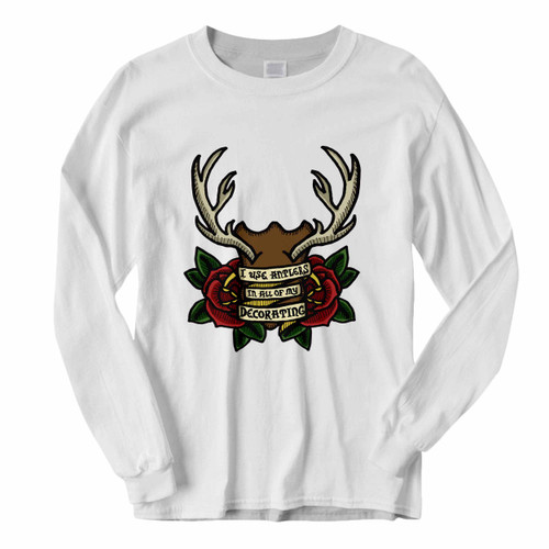 This classic fit No One Decorate Like Gaston Long Sleeve Shirt is casually elegant and very comfortable. With fine quality print to make one stand out, it's a perfect fit for every occasion.