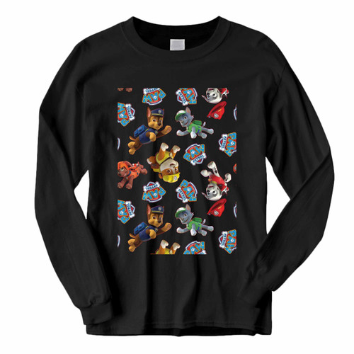This classic fit Paw Patrol Chase Rocky Zuma Rubble Long Sleeve Shirt is casually elegant and very comfortable. With fine quality print to make one stand out, it's a perfect fit for every occasion.
