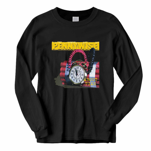 This classic fit Pennywise About Time Hardrock Punk Rock Band Long Sleeve Shirt is casually elegant and very comfortable. With fine quality print to make one stand out, it's a perfect fit for every occasion.