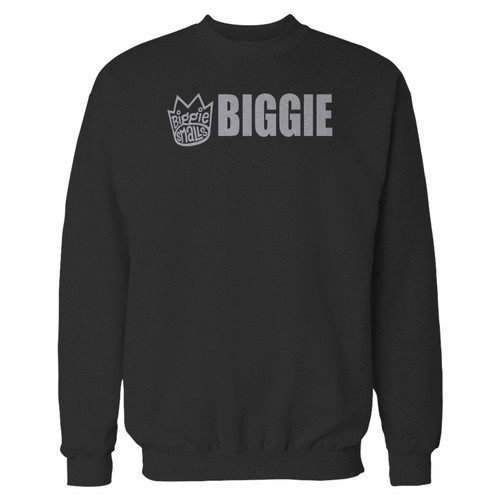 Your notorious big biggie smalls music hip hop crewneck sweatshirt just got an update. This super comfortable and lighter weight crewneck will become your favorite go-to sweatshirt. The cozy spandex cuffs and waistband make this pill-resistant sweatshirt a fan favorite.And your group will look and feel their best in this premium ringspun cotton crew.