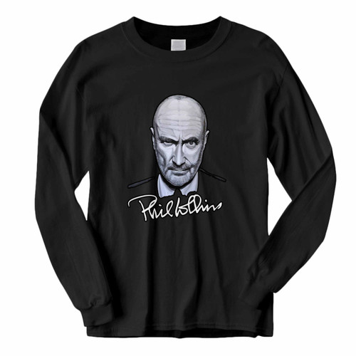 This classic fit Phil Collins Face Long Sleeve Shirt is casually elegant and very comfortable. With fine quality print to make one stand out, it's a perfect fit for every occasion.