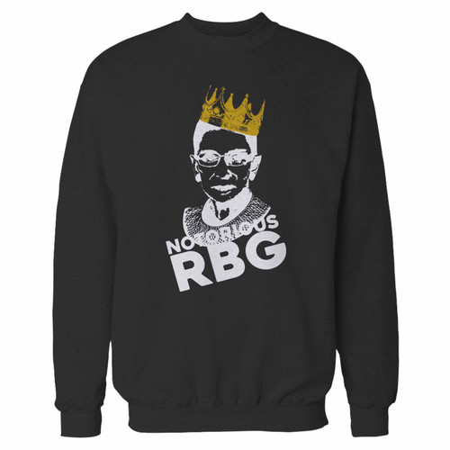 Your notorious rbg custom crewneck sweatshirt just got an update. This super comfortable and lighter weight crewneck will become your favorite go-to sweatshirt. The cozy spandex cuffs and waistband make this pill-resistant sweatshirt a fan favorite.And your group will look and feel their best in this premium ringspun cotton crew.