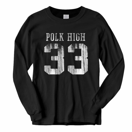This classic fit Polk High 33 Long Sleeve Shirt is casually elegant and very comfortable. With fine quality print to make one stand out, it's a perfect fit for every occasion.