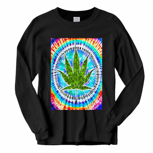 This classic fit Pot Leaf Tie Dye Style Long Sleeve Shirt is casually elegant and very comfortable. With fine quality print to make one stand out, it's a perfect fit for every occasion.