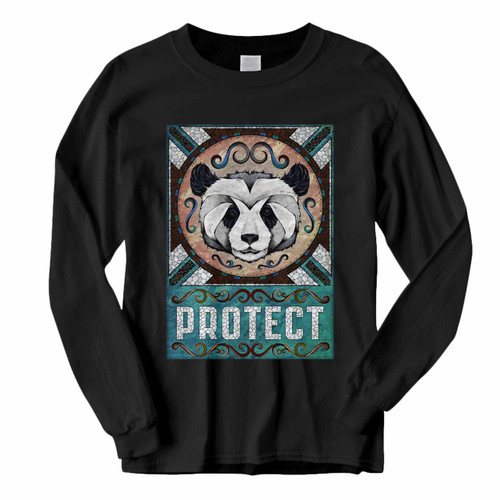 This classic fit Protect Long Sleeve Shirt is casually elegant and very comfortable. With fine quality print to make one stand out, it's a perfect fit for every occasion.