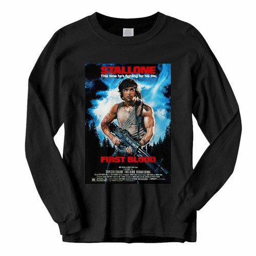 This classic fit Rambo First Blood 1982 Legends Long Sleeve Shirt is casually elegant and very comfortable. With fine quality print to make one stand out, it's a perfect fit for every occasion.