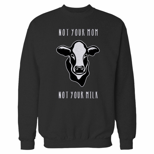 Your not your mom not your milk crewneck sweatshirt just got an update. This super comfortable and lighter weight crewneck will become your favorite go-to sweatshirt. The cozy spandex cuffs and waistband make this pill-resistant sweatshirt a fan favorite.And your group will look and feel their best in this premium ringspun cotton crew.