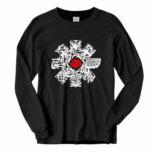 This classic fit Red Hot Chili Pepper Logo Tattoo Ornament Long Sleeve Shirt is casually elegant and very comfortable. With fine quality print to make one stand out, it's a perfect fit for every occasion.
