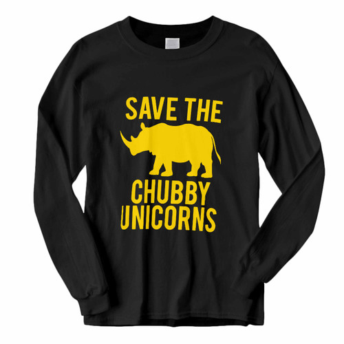 This classic fit Save The Chubby Unicorns Inspired Long Sleeve Shirt is casually elegant and very comfortable. With fine quality print to make one stand out, it's a perfect fit for every occasion.