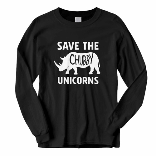 This classic fit Save The Chubby Unicorn Long Sleeve Shirt is casually elegant and very comfortable. With fine quality print to make one stand out, it's a perfect fit for every occasion.