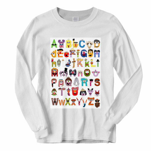 This classic fit Sesame Street Alphabet Long Sleeve Shirt is casually elegant and very comfortable. With fine quality print to make one stand out, it's a perfect fit for every occasion.