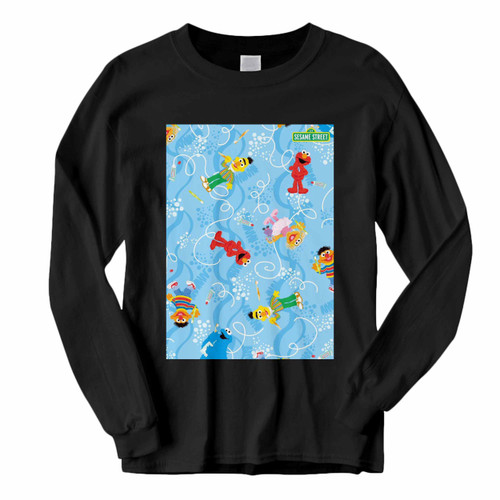 This classic fit Sesame Street Crowded Long Sleeve Shirt is casually elegant and very comfortable. With fine quality print to make one stand out, it's a perfect fit for every occasion.