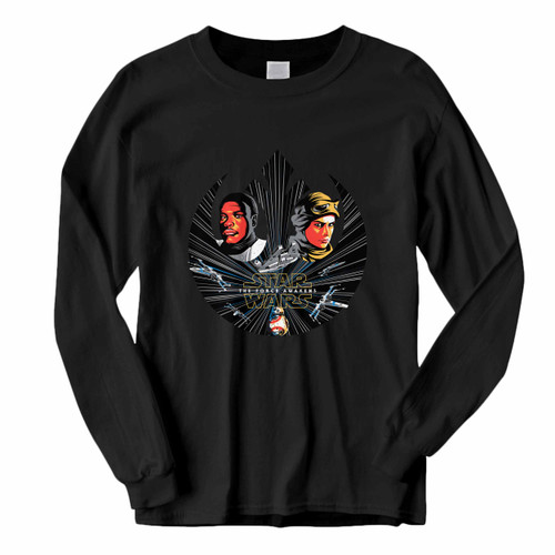 This classic fit Star Wars The Force Awakens Fan Art Illustrations Long Sleeve Shirt is casually elegant and very comfortable. With fine quality print to make one stand out, it's a perfect fit for every occasion.