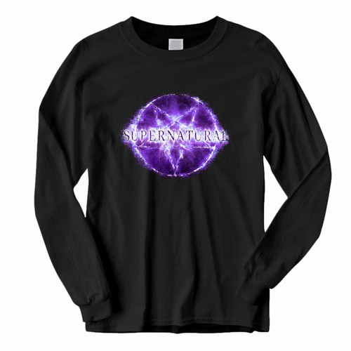 This classic fit Supernatural Logo Blink Long Sleeve Shirt is casually elegant and very comfortable. With fine quality print to make one stand out, it's a perfect fit for every occasion.