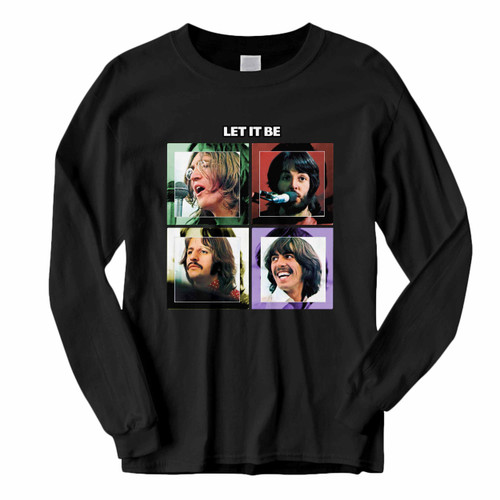 This classic fit The Beatles Let It Be Dark Strokes Effect Long Sleeve Shirt is casually elegant and very comfortable. With fine quality print to make one stand out, it's a perfect fit for every occasion.