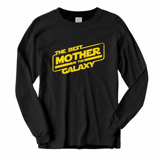 This classic fit The Best Mother In The Galaxy Long Sleeve Shirt is casually elegant and very comfortable. With fine quality print to make one stand out, it's a perfect fit for every occasion.