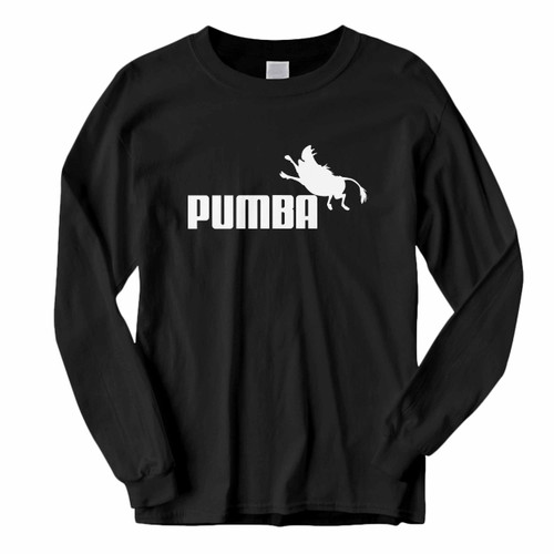 This classic fit The Lion King Pumba Long Sleeve Shirt is casually elegant and very comfortable. With fine quality print to make one stand out, it's a perfect fit for every occasion.