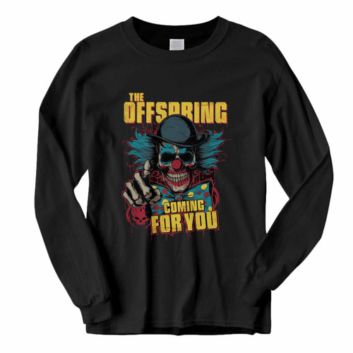 This classic fit The Offspring Coming For You Long Sleeve Shirt is casually elegant and very comfortable. With fine quality print to make one stand out, it's a perfect fit for every occasion.