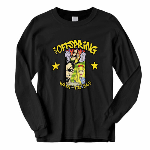 This classic fit The Offspring Rock Band Want You Bad Long Sleeve Shirt is casually elegant and very comfortable. With fine quality print to make one stand out, it's a perfect fit for every occasion.