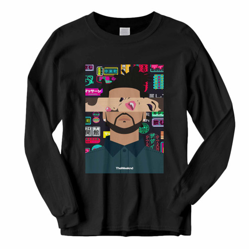 This classic fit The Weeknd Close Up Photo Illustrations Art Long Sleeve Shirt is casually elegant and very comfortable. With fine quality print to make one stand out, it's a perfect fit for every occasion.