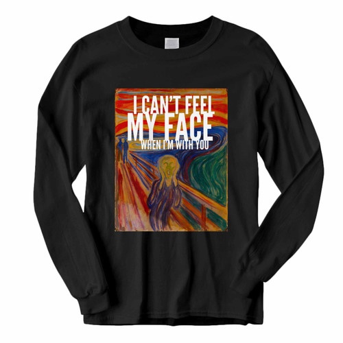 This classic fit The Weeknd I Cant Feel My Face When I Am With You Illustrations Long Sleeve Shirt is casually elegant and very comfortable. With fine quality print to make one stand out, it's a perfect fit for every occasion.