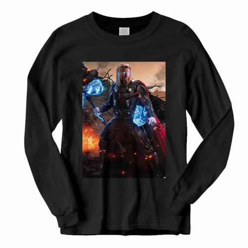 This classic fit Thor Endgame Long Sleeve Shirt is casually elegant and very comfortable. With fine quality print to make one stand out, it's a perfect fit for every occasion.