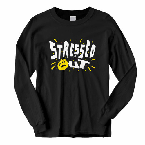 This classic fit Twenty One Pilots Stressed Out Illustrations Wreck Long Sleeve Shirt is casually elegant and very comfortable. With fine quality print to make one stand out, it's a perfect fit for every occasion.