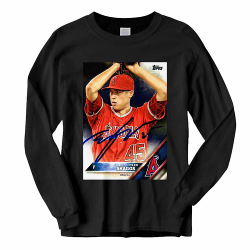 This classic fit Tyler Skaggs 2016 Topps Signed Long Sleeve Shirt is casually elegant and very comfortable. With fine quality print to make one stand out, it's a perfect fit for every occasion.