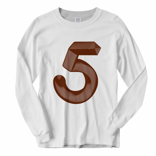 This classic fit Typography Unique Of 5 Long Sleeve Shirt is casually elegant and very comfortable. With fine quality print to make one stand out, it's a perfect fit for every occasion.