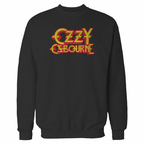 Your ozzy osbourne logo metal band crewneck sweatshirt just got an update. This super comfortable and lighter weight crewneck will become your favorite go-to sweatshirt. The cozy spandex cuffs and waistband make this pill-resistant sweatshirt a fan favorite.And your group will look and feel their best in this premium ringspun cotton crew.