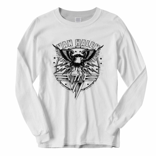 This classic fit Van Hallen Eagle Long Sleeve Shirt is casually elegant and very comfortable. With fine quality print to make one stand out, it's a perfect fit for every occasion.