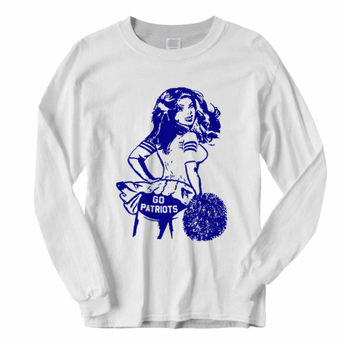 This classic fit Vintage Soft Go Patriots Long Sleeve Shirt is casually elegant and very comfortable. With fine quality print to make one stand out, it's a perfect fit for every occasion.