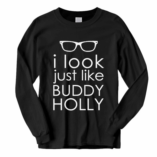 This classic fit Weezer Buddy Holly Lyrics Poster Part One Long Sleeve Shirt is casually elegant and very comfortable. With fine quality print to make one stand out, it's a perfect fit for every occasion.