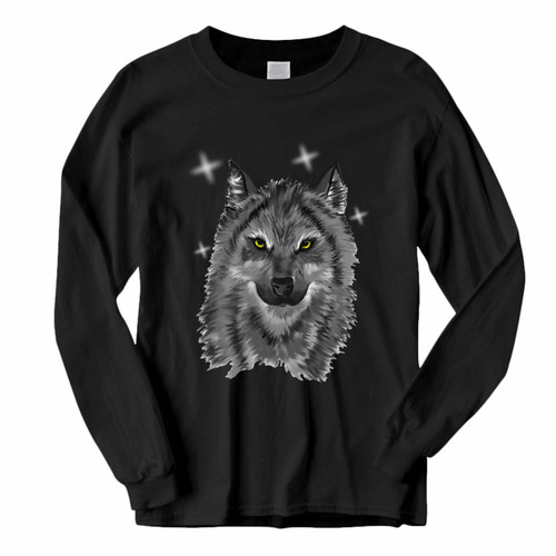 This classic fit Wolf Skull Vectorized Long Sleeve Shirt is casually elegant and very comfortable. With fine quality print to make one stand out, it's a perfect fit for every occasion.