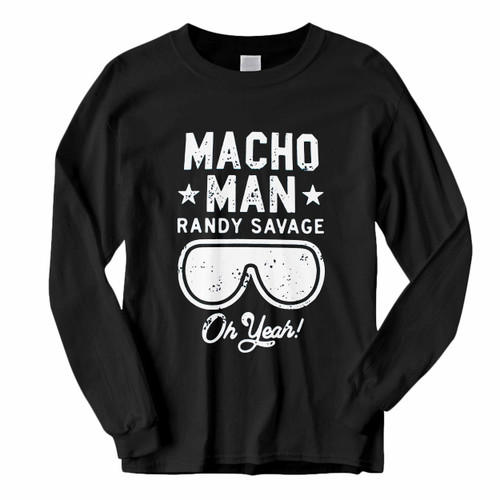This classic fit Wwe Macho Man Randy Savage Oh Yeah Long Sleeve Shirt is casually elegant and very comfortable. With fine quality print to make one stand out, it's a perfect fit for every occasion.