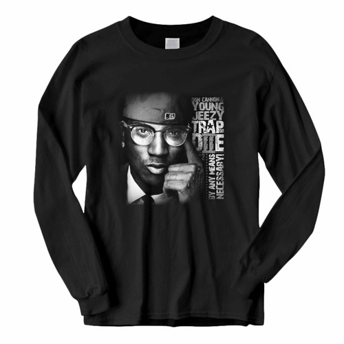 This classic fit Young Jeezy Trap De Necessary Long Sleeve Shirt is casually elegant and very comfortable. With fine quality print to make one stand out, it's a perfect fit for every occasion.