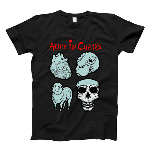 ALICE IN CHAINS symbols Fresh Men T Shirt
