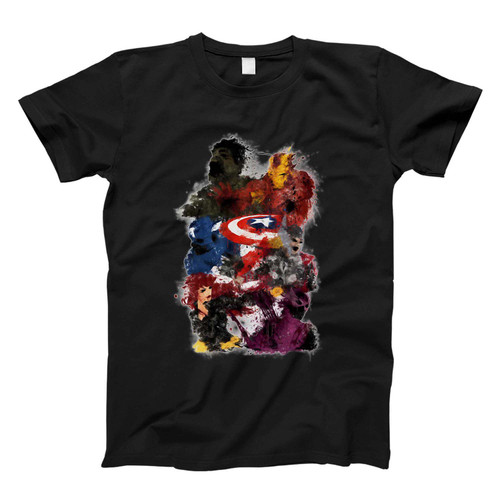 Avengers Assemble Art Fresh Men T Shirt