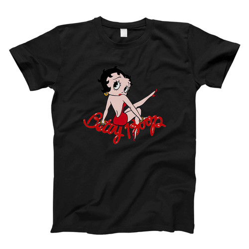 betty boop sexy red Fresh Men T Shirt