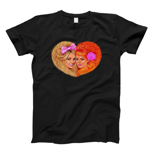 Britney Spears And Lindsay Lohan Litany Fresh Men T Shirt