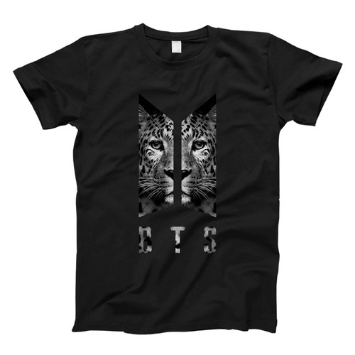 Bts Leopard Logo Fresh Men T Shirt