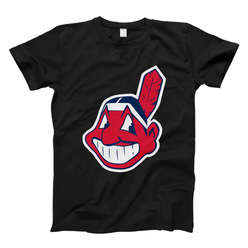 Cleveland Indians Logo Fresh Men T Shirt