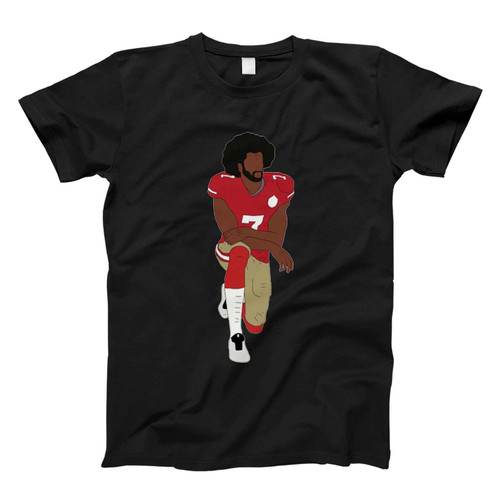 Colin Kaepernick Kneeling Art Fresh Men T Shirt