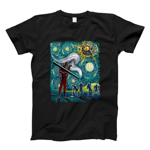 Deadpool He Did It Fresh Men T Shirt