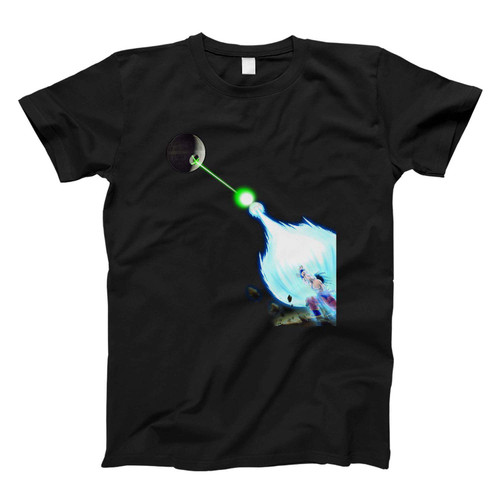 Dragon Ball Star Wars Goku Kamehameha Death Star Fresh Men T Shirt