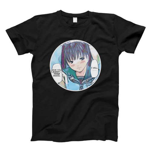 Everything Senpai Ahegao Anime Fresh Men T Shirt