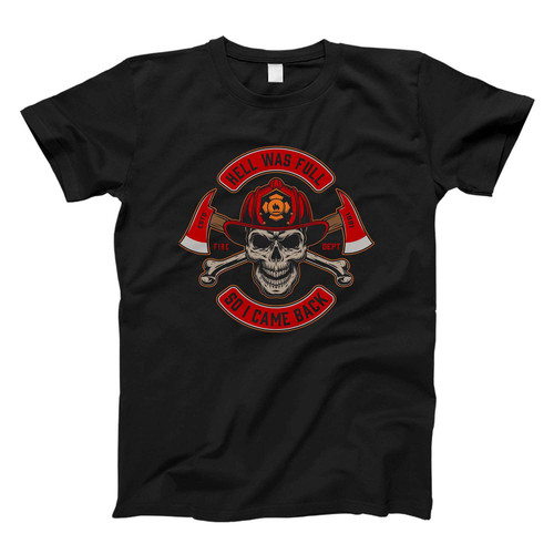 Fire Man Logo Fresh Men T Shirt